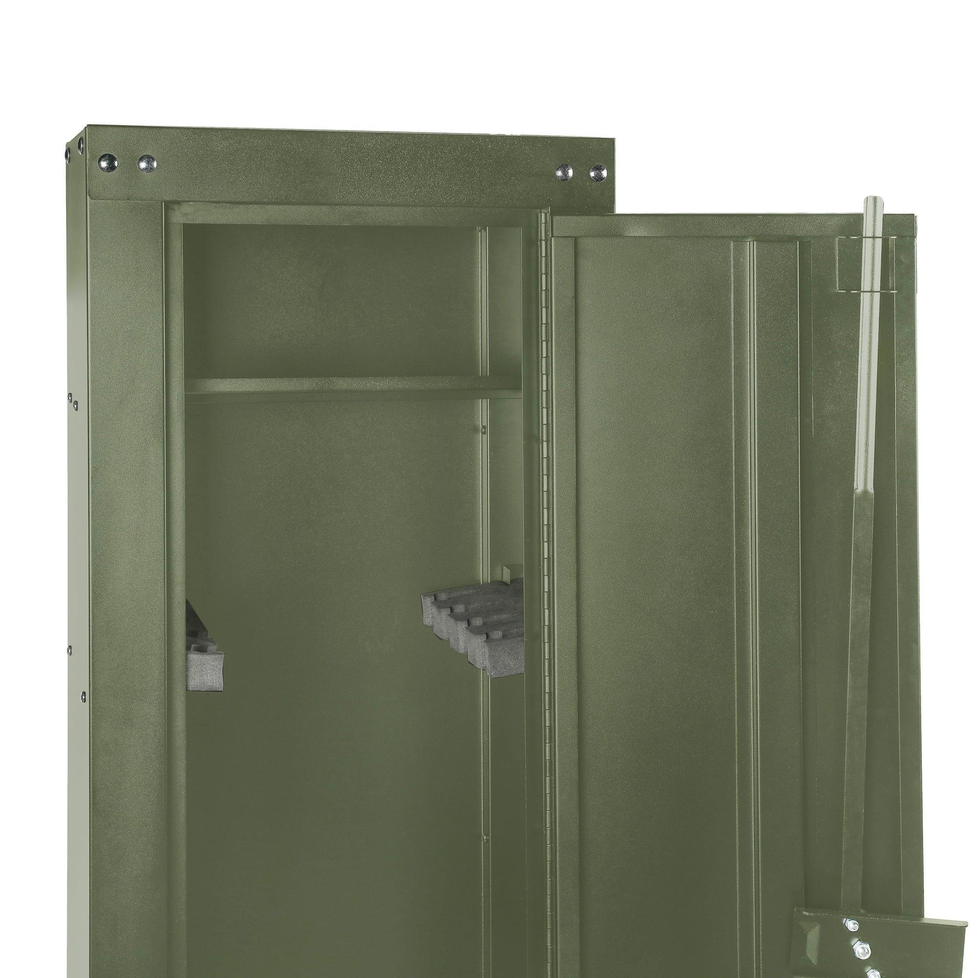 Mossy Oak 0065 8 Gun Security Cabinet W/Key Lock, 17x11 Rifle Green