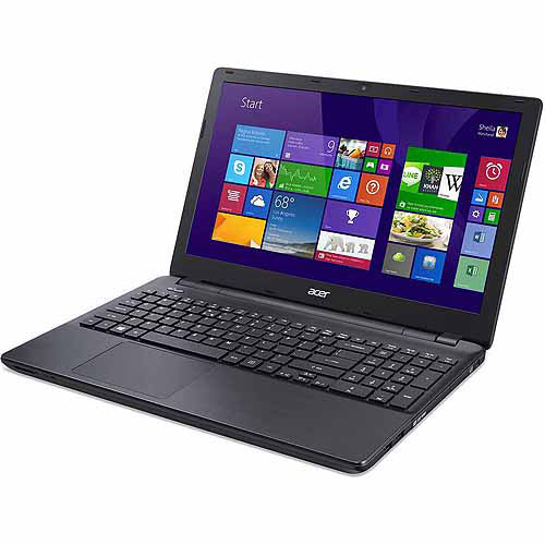 Acer E5-521-23KH 15.6 Laptop E2-6110 X4 1.5GHz 4GB RAM 1TB HDD - Black