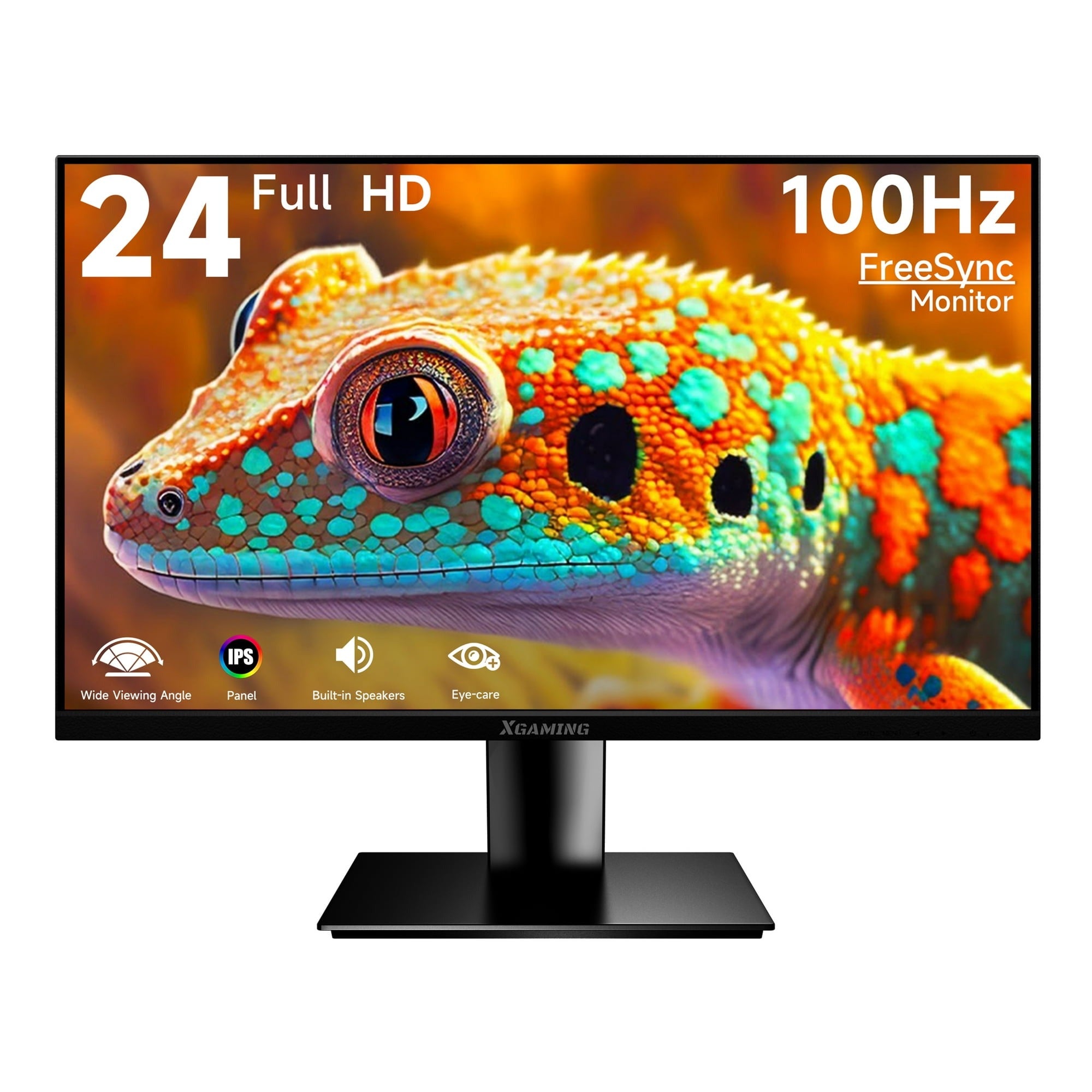 Memzuoix TMDTMD24S1 Ultra-thin 24inch 100Hz Computer Monitor, FHD 1080P LCD