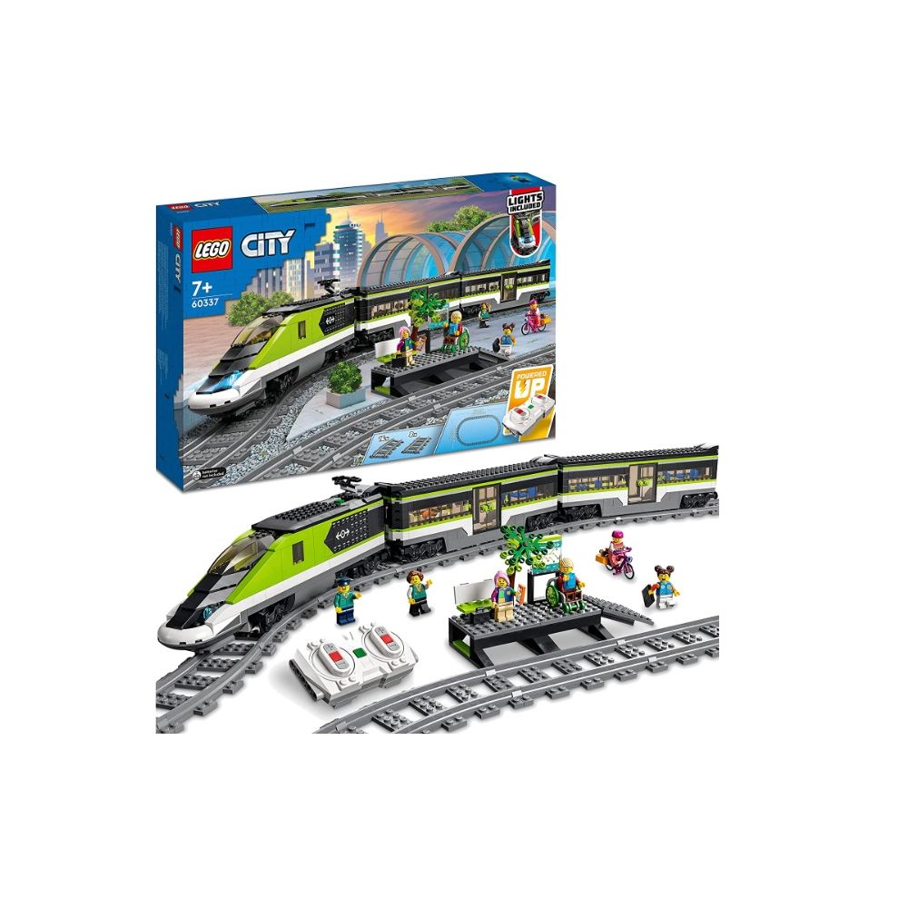 LEGO 60337 City Express Passenger Train Building Set, 764 Pieces