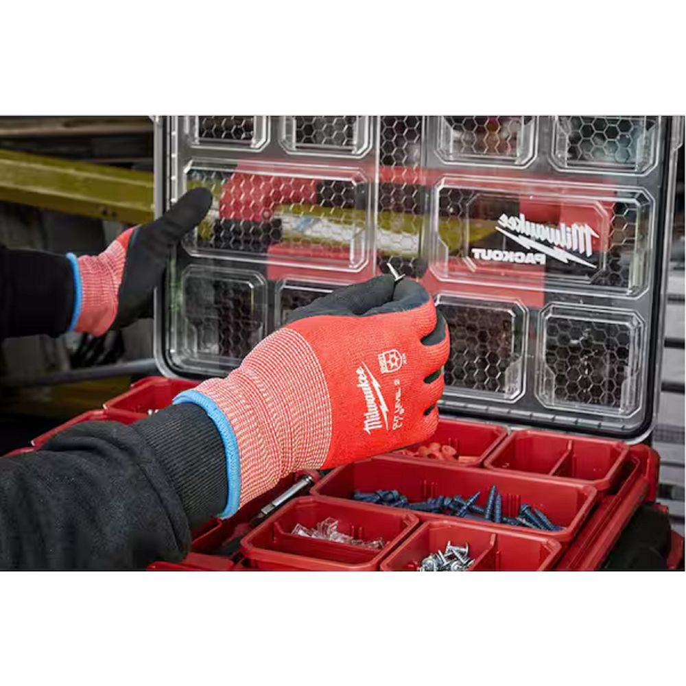 Milwaukee 48-73-7924B Cut Level 2 Winter Dipped Gloves