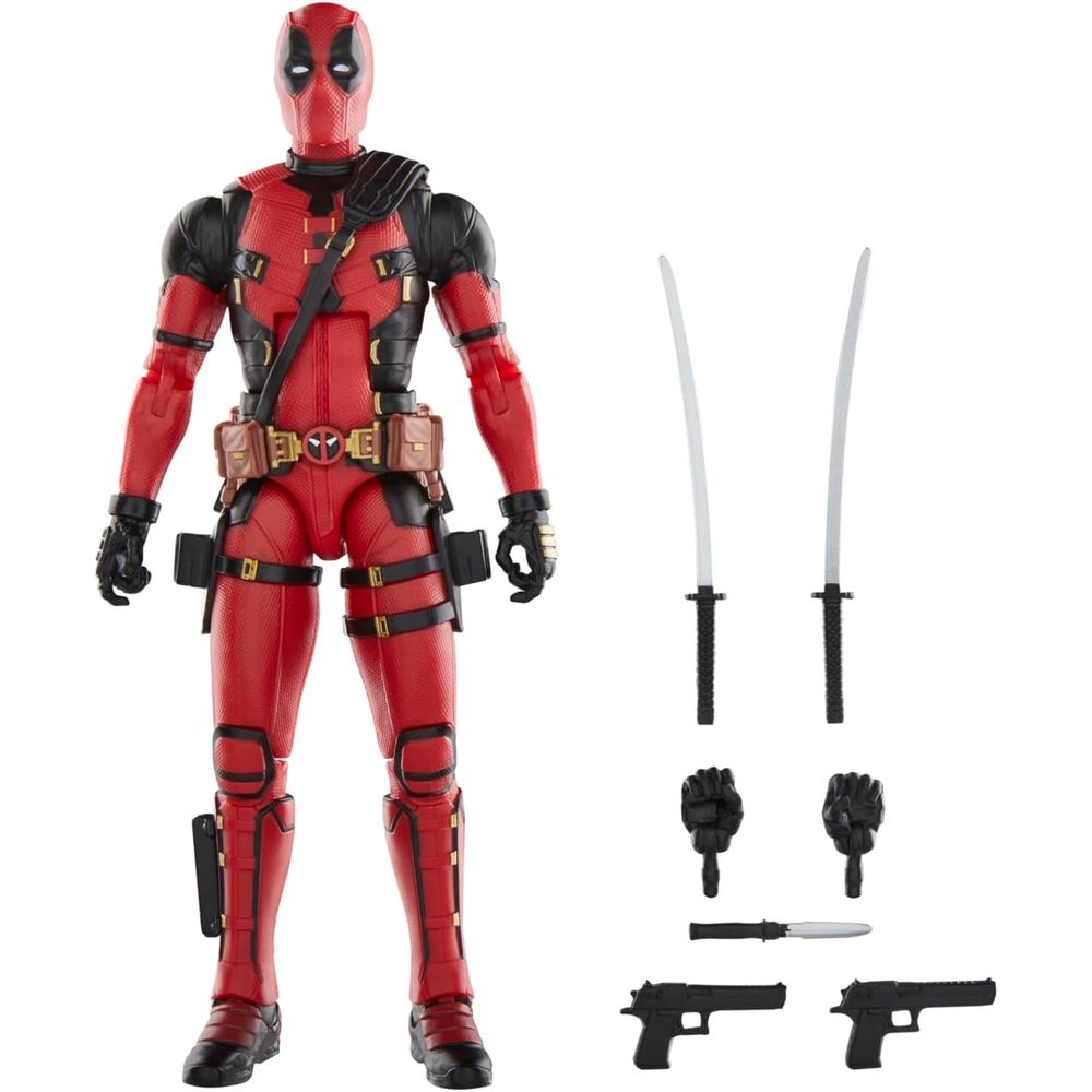 Marvel G1660 Legends Series Deadpool, Deadpool & Wolverine Collectible 6 Inch Action Figure