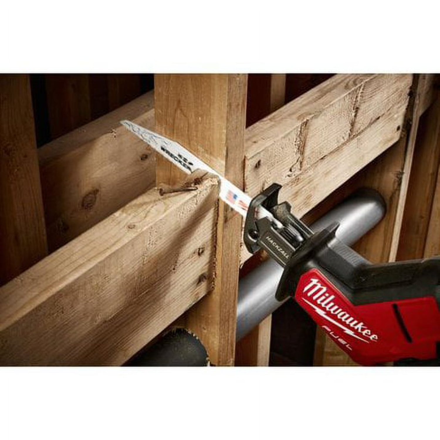 Milwaukee 48-00-8706 25-Piece The Wrecker Multi-Material 7/11 TPI 9 in. SAWZALL Reciprocating Saw Blades