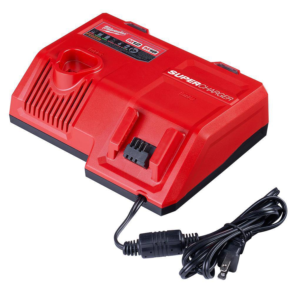 Milwaukee 48-59-1811M12 and M18 12-Volt/18-Volt Lithium-Ion Multi-Voltage Super Charger Battery Charger