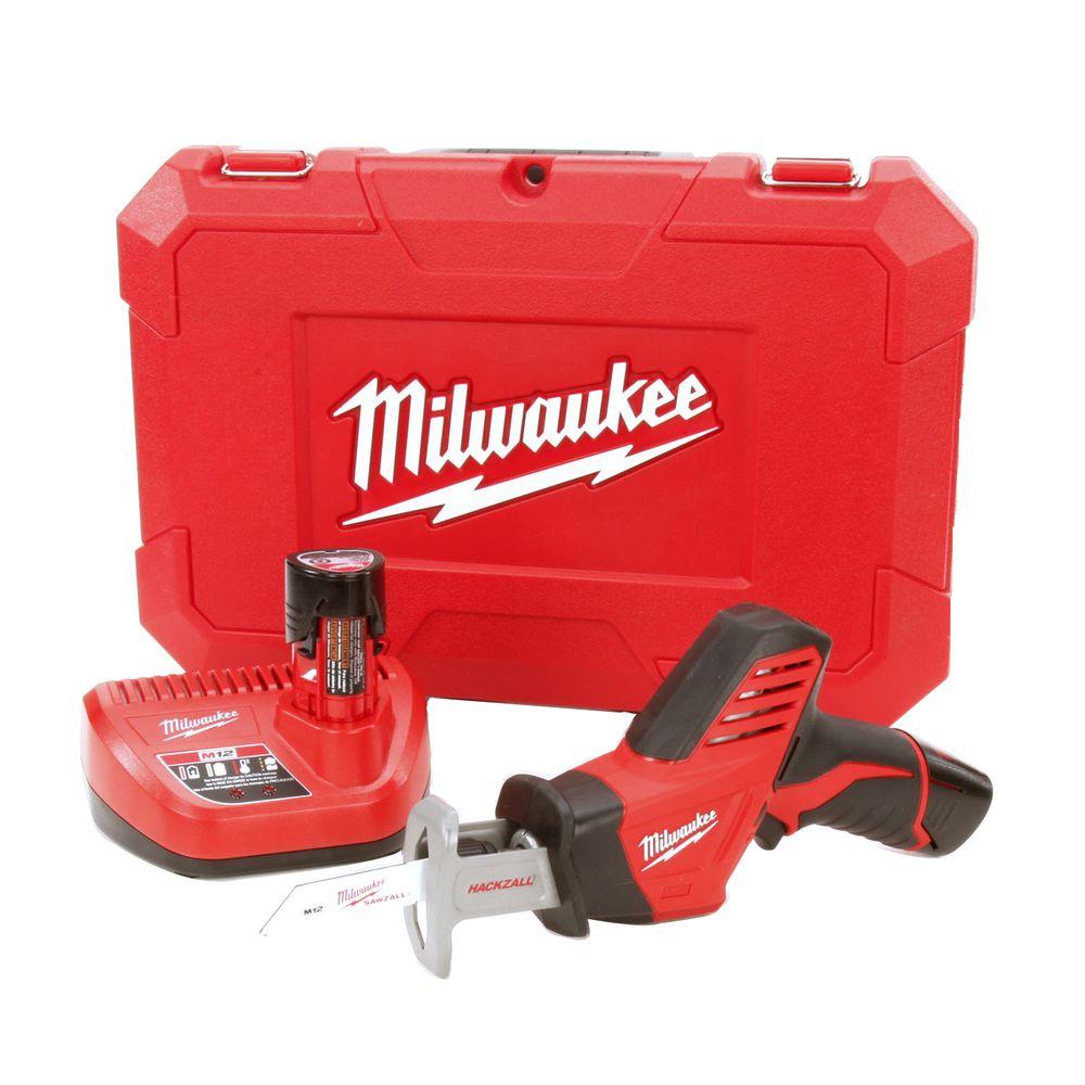 Milwaukee 2420-22 12-Volt Hackzall Saw Kit