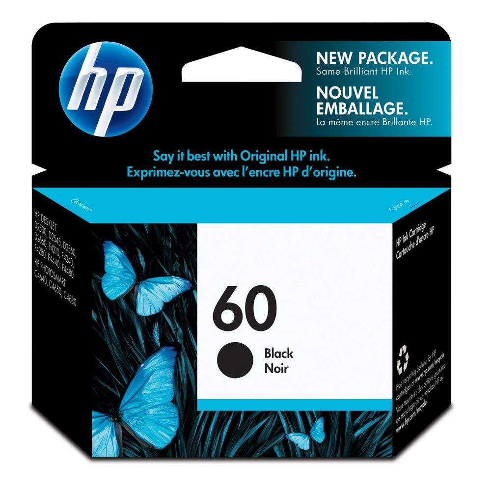 HP CC640WN#140 60 cartouche d'encre noire , Sensormatic EAS