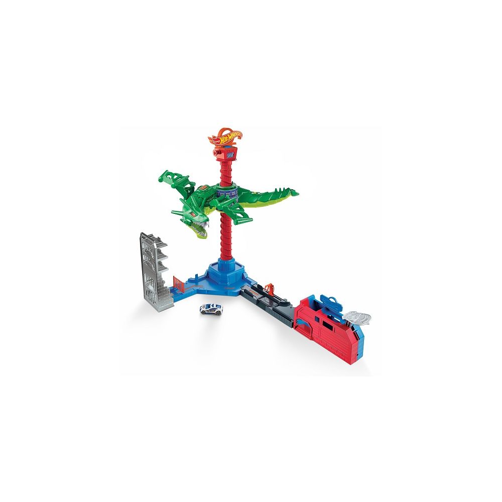 Hot Wheels GJL13 City Air Attack Robo Dragon Play Set