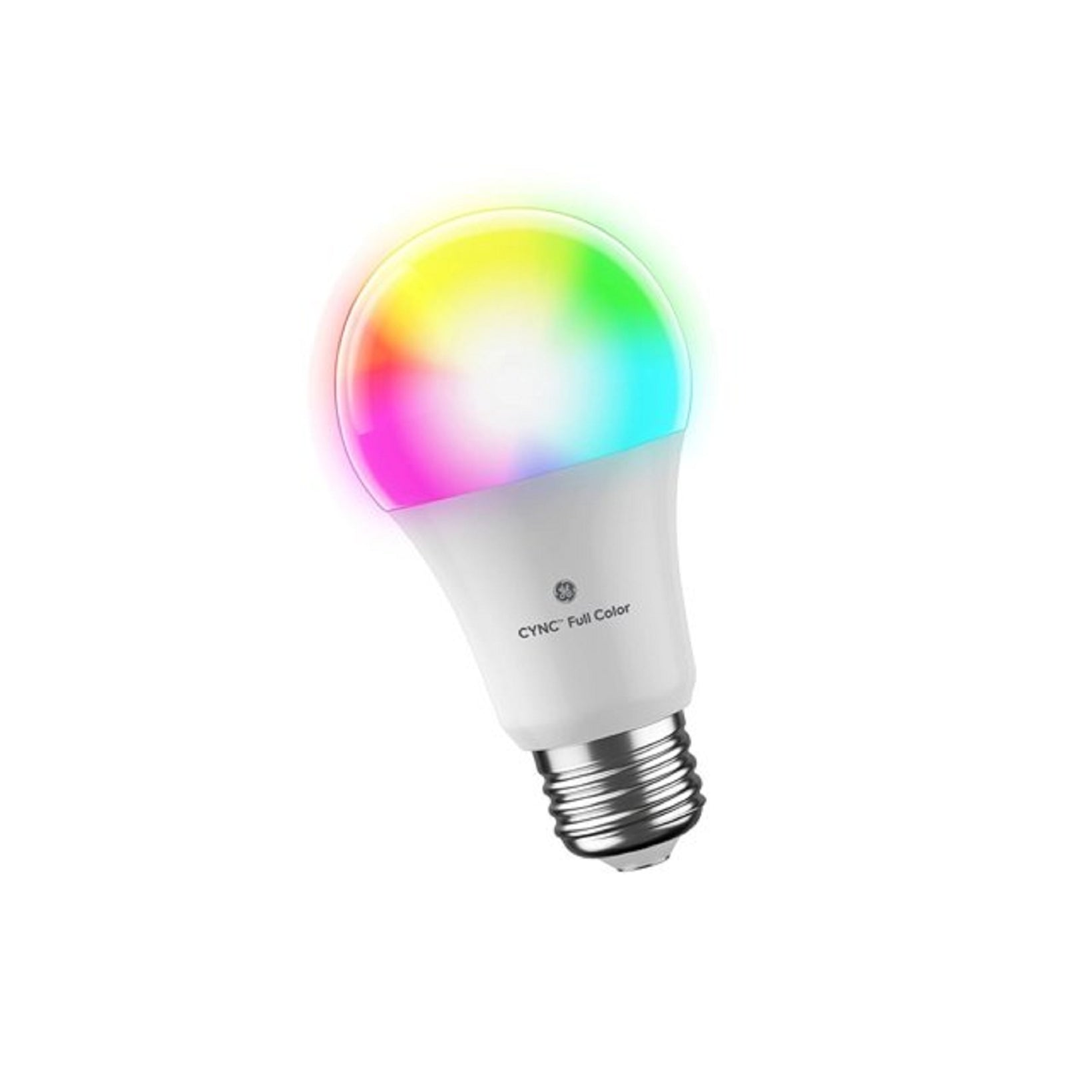 General Electric 990285214 Cync LED 9W (60W) Smart Home Full Color A19 Smart Bulbs (4 Ct)