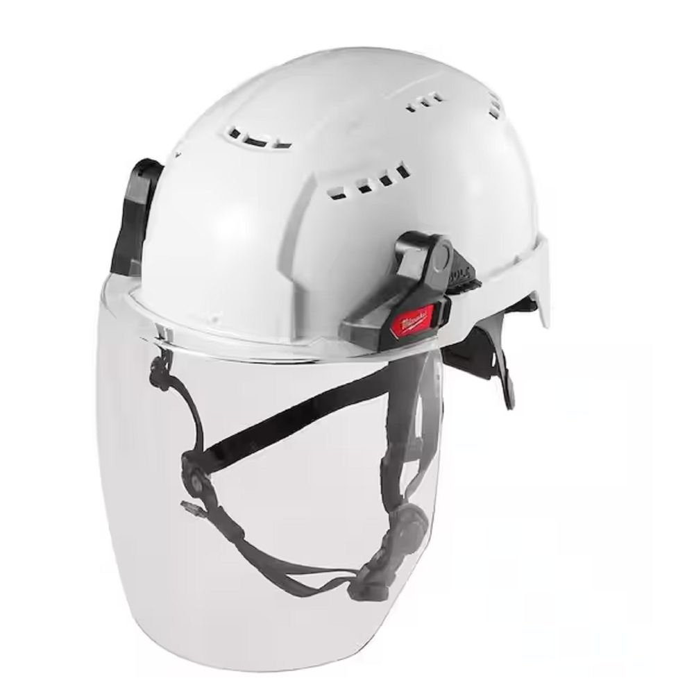 Milwaukee 48-73-1421 BOLT Fog Free Clear Full Face Shield (No Brim Helmet Only)