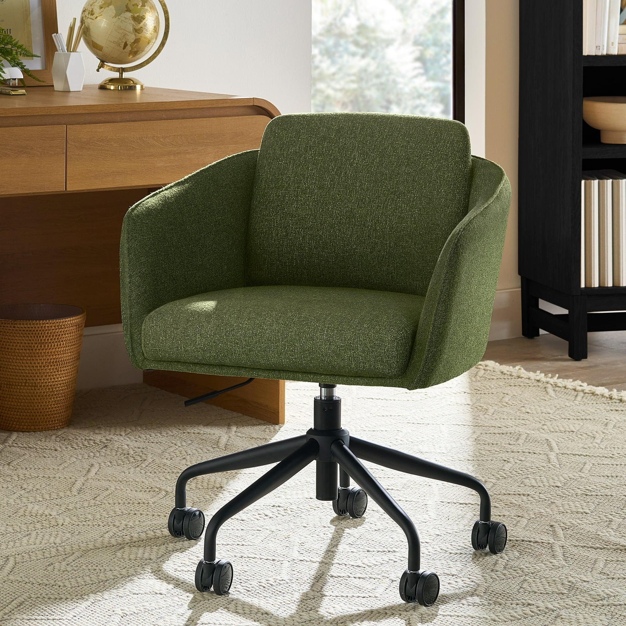 Better Homes & Gardens BH25000052548OL Juliet Office Chair, Olive Green