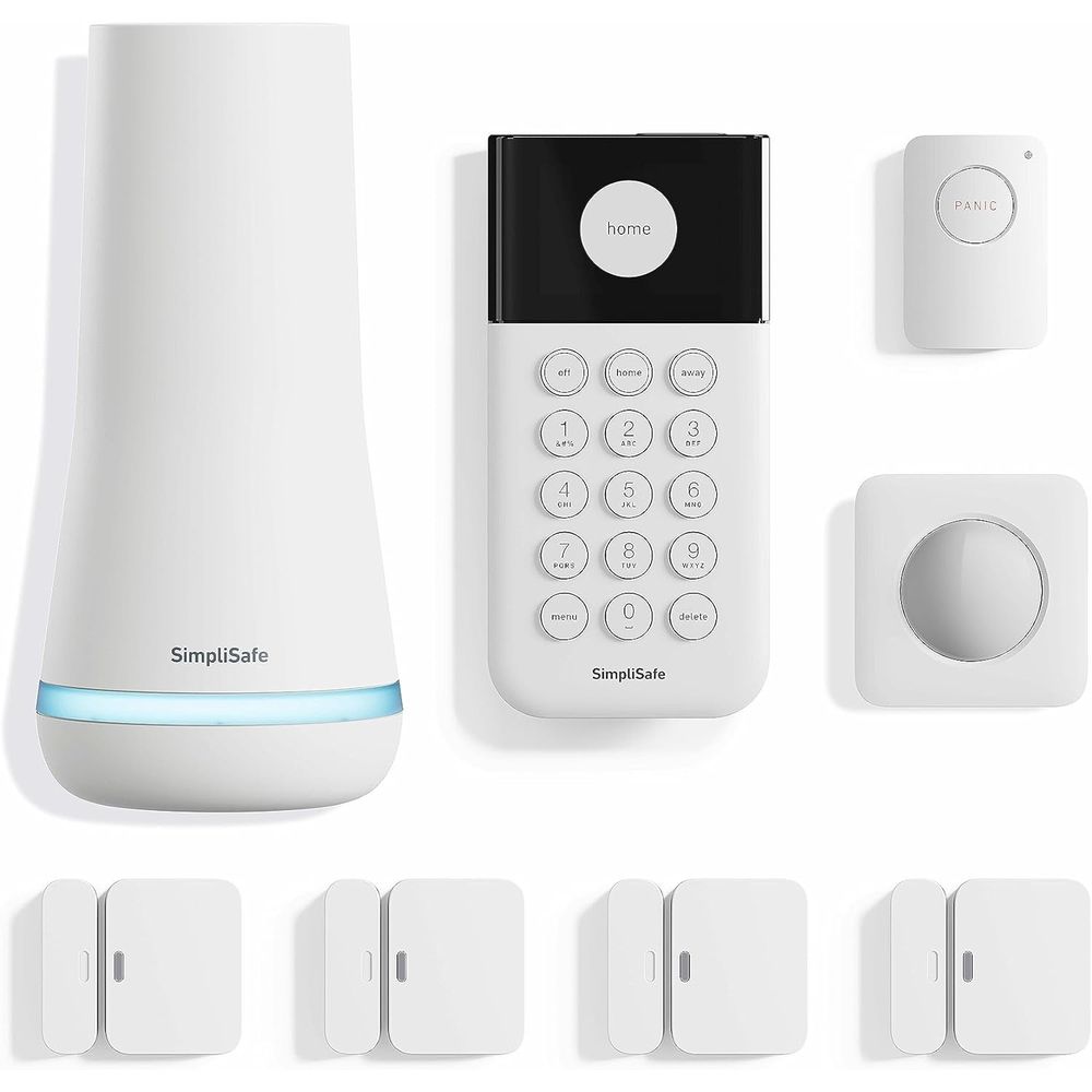 SimpliSafe 8-pc Whole Home HD Security System