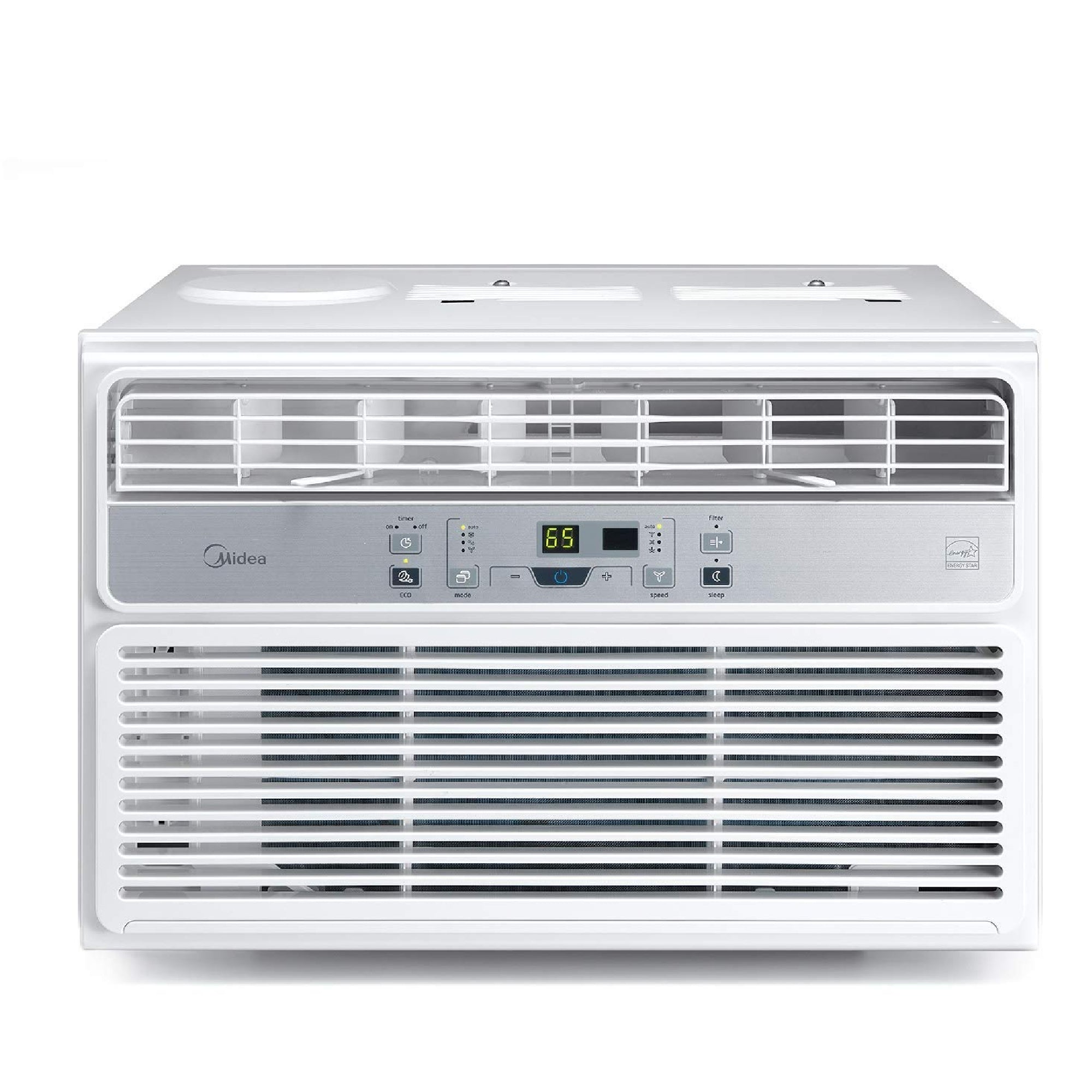 Midea MWA08CR71-E 8,000 BTU Room Window Air Conditioner, Remote Control, Energy Star