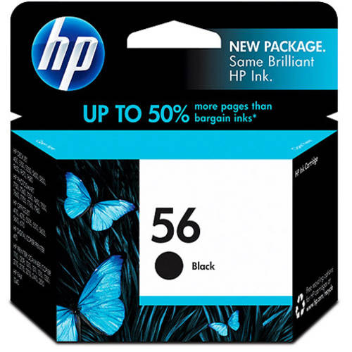 HP C6656AN#140 56 Ink Cartridge - Black