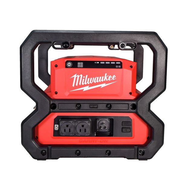 Milwaukee 2845-20 M18 18V Lithium-Ion Cordless 3600-Watt/1800-Watt Battery Powered Power Supply