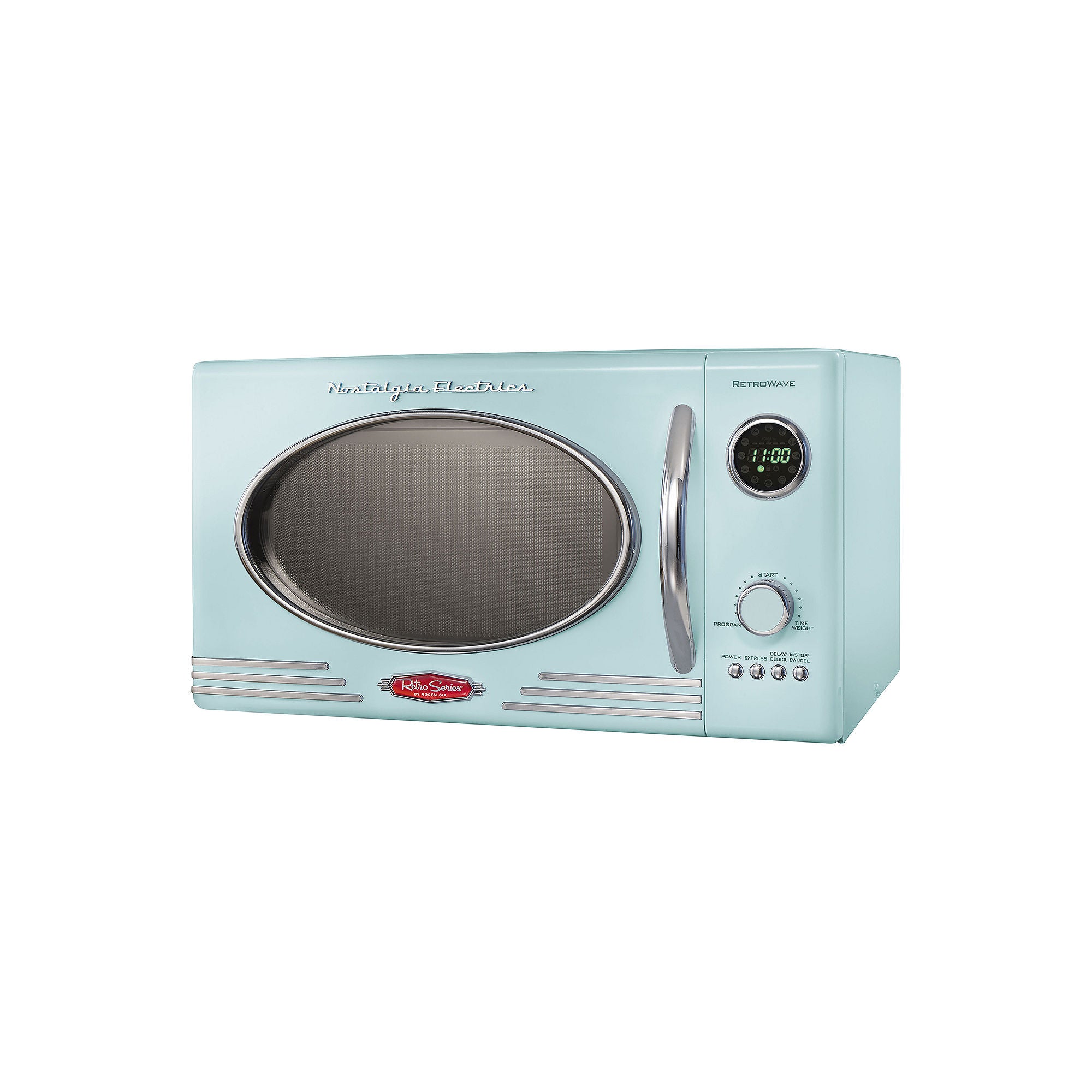 Nostalgia Retro Microwave Oven - .9 Cu. Ft. NRMO9AQ - AQUA ONE SIZE