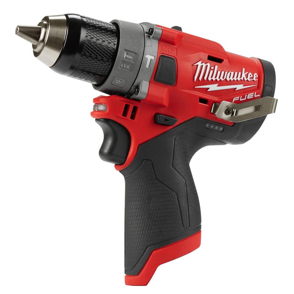 Milwaukee 2504-20 M12 FUEL 12-Volt Lithium-Ion Brushless Cordless 1/2 in. Hammer Drill