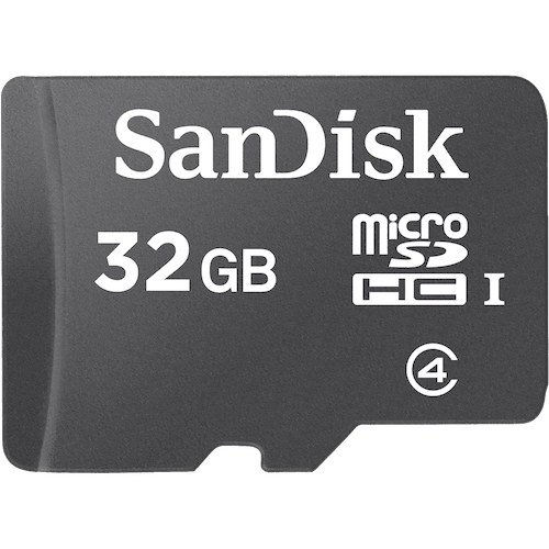 SanDisk SDSDQB032GAW46 32GB Class 4 microSD Card