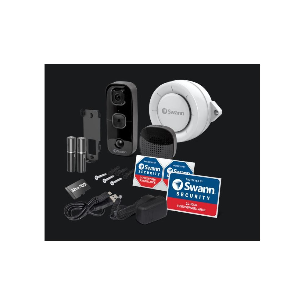 SwannBuddy SOIFI-BUDDYSIREN Video Doorbell with Siren