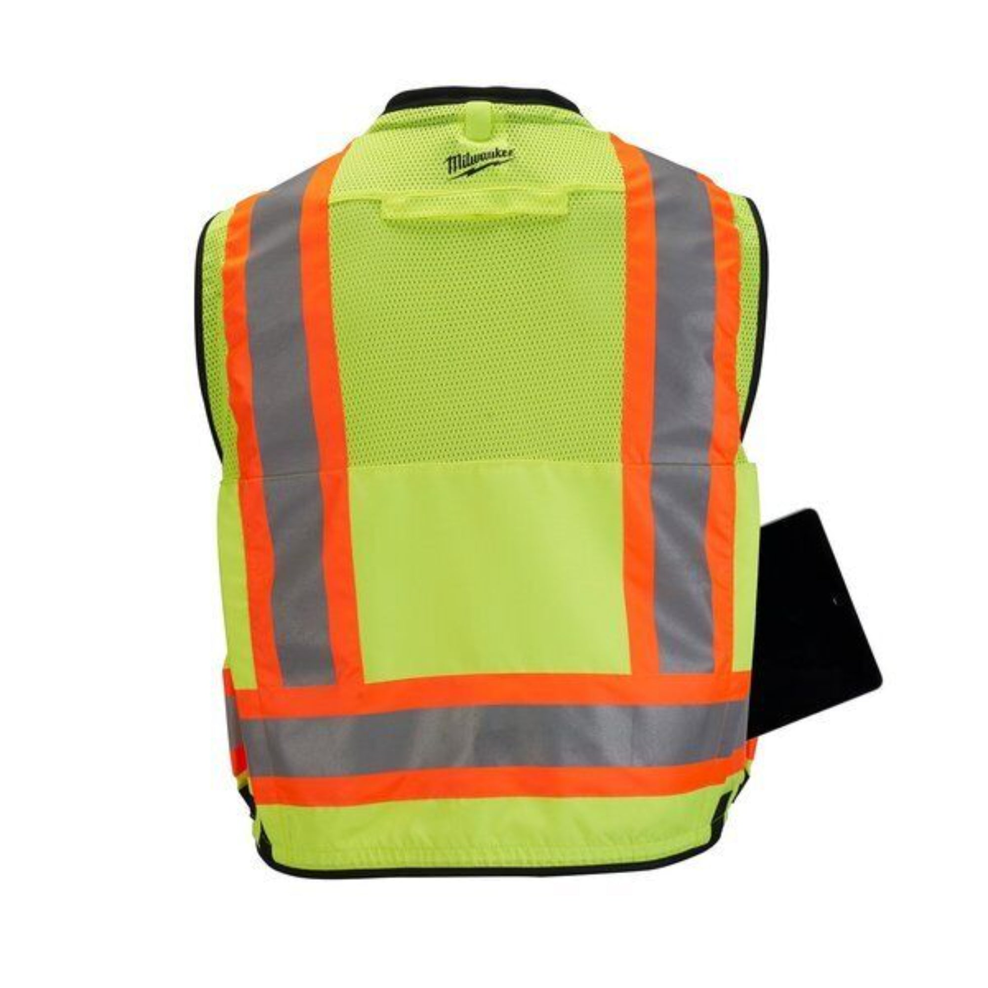 Milwaukee 48-73-5163 Class 2 Surveyor's High Visibility Yellow Safety Vest - 2XL/3XL