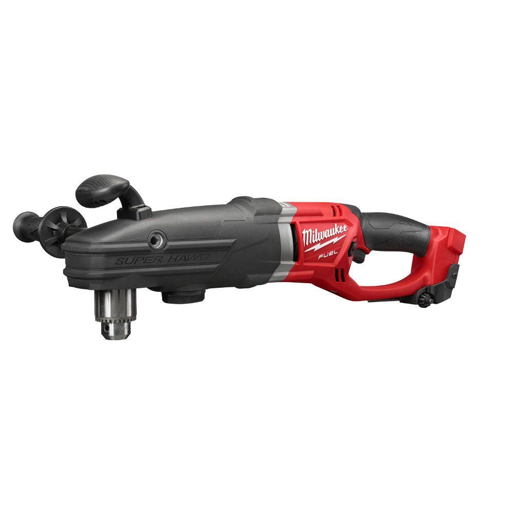 Milwaukee 2709-20 M18 Fuel Super Hawg 1/2 Right Angle Drill Bare