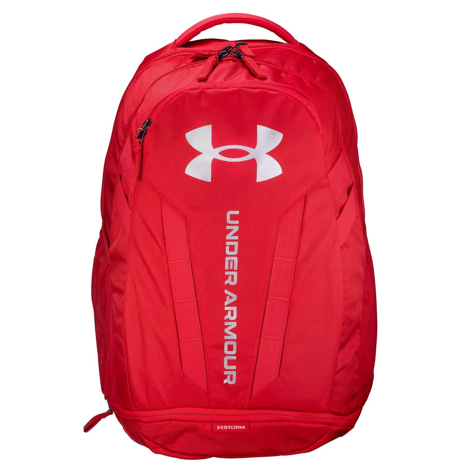 Under Armour 1361176-600-OSFA Mens Hustle 5.0 Backpack, Red