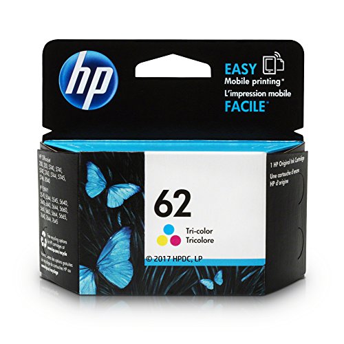 HP C2P06AN#140 62 Tri-Color Original Ink Cartridge