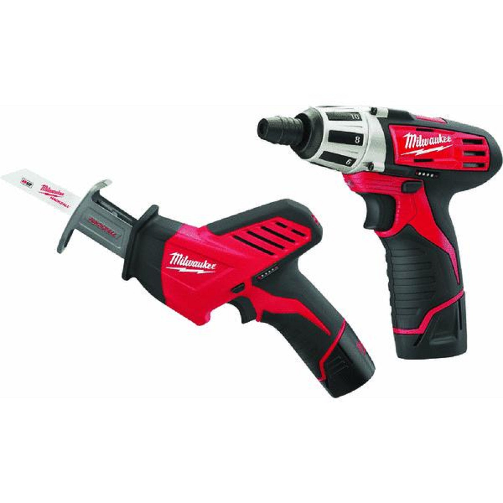 Milwaukee Elec Tool 2490-22 GIDDS2-811052 12-Volt Compact Drill and Hackzall Saw Combo Kit