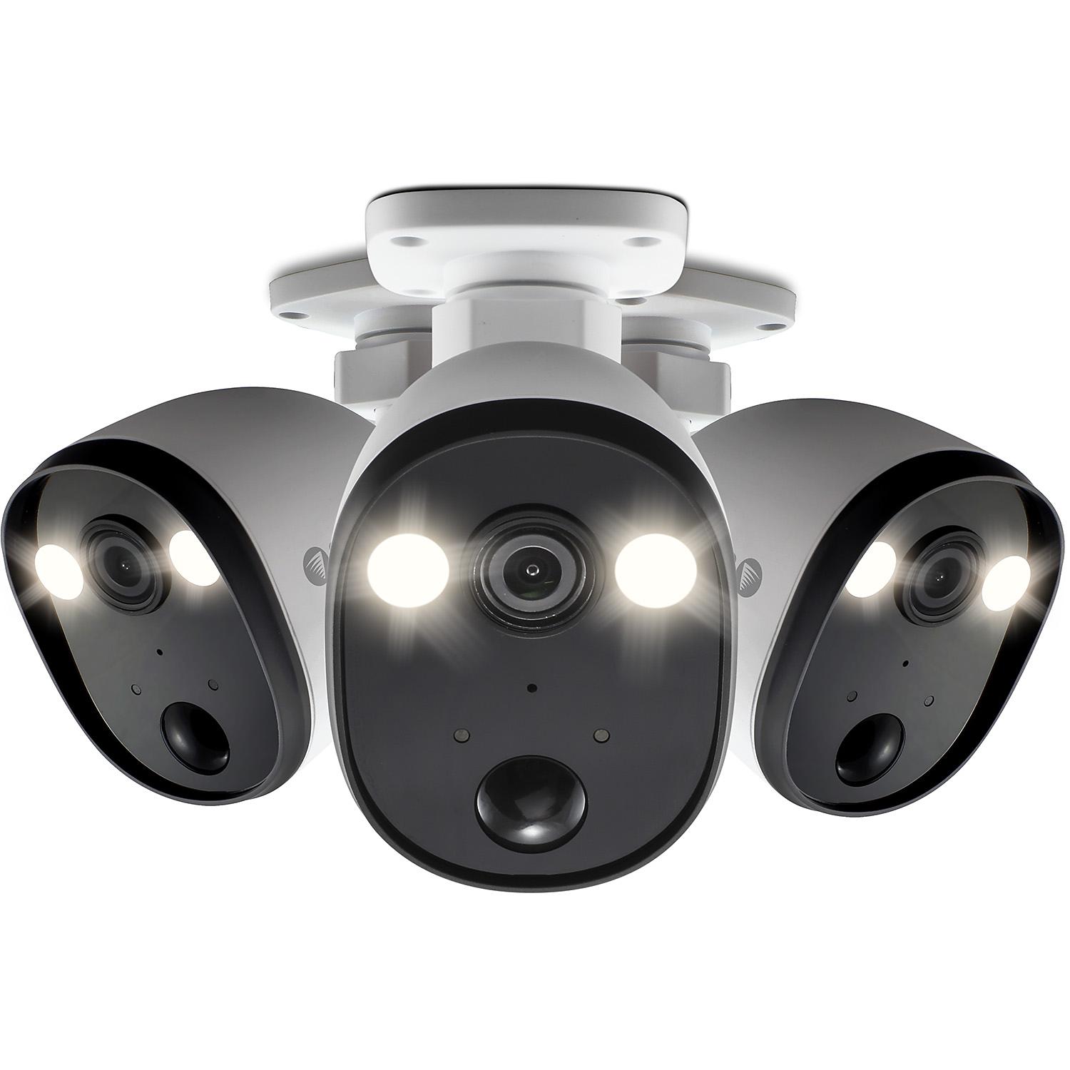 Swann SWIFI-SPOTCAMPK 1080P Outdoor Wireless Spotlight Surveillance Camera (3 Pack)