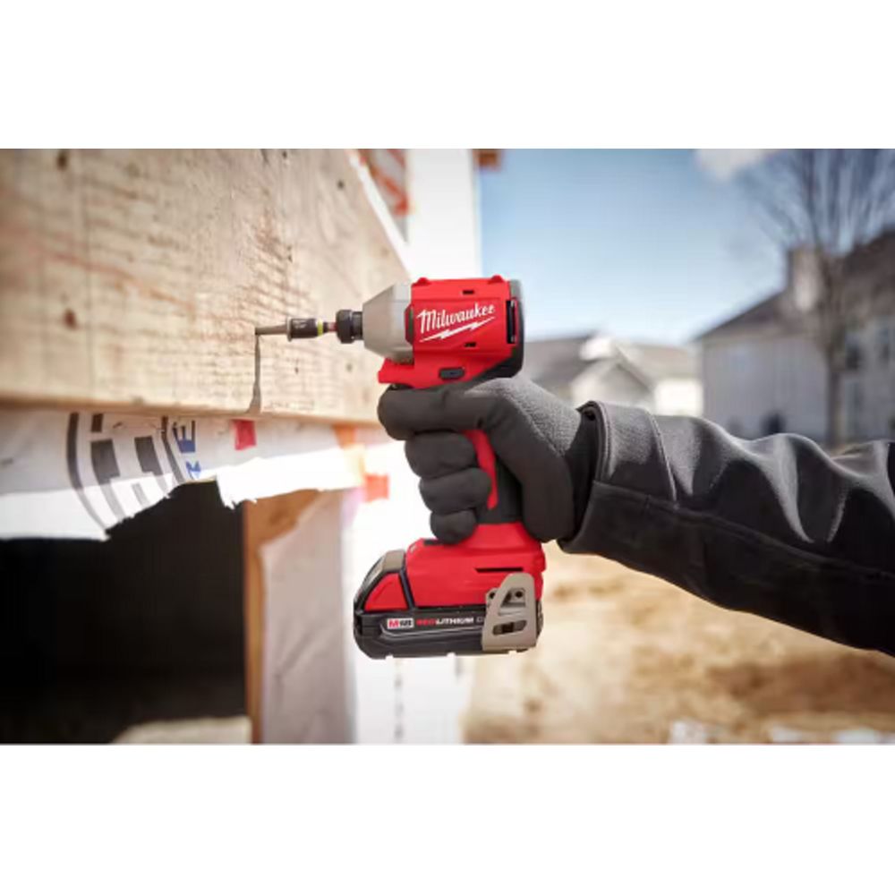 Milwaukee 3651-20 M18 Compact Brushless 1/4 Hex 3-Speed Impact Driver