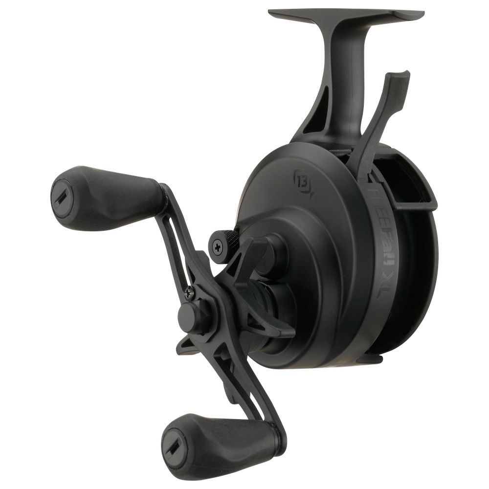 13 Fishing BBFFXL3.0-RH Freefall XL Ice Reel - 3.3:1 Ratio - 9.9lbs Drag - Magnetic Drop Adjust - Right Hand