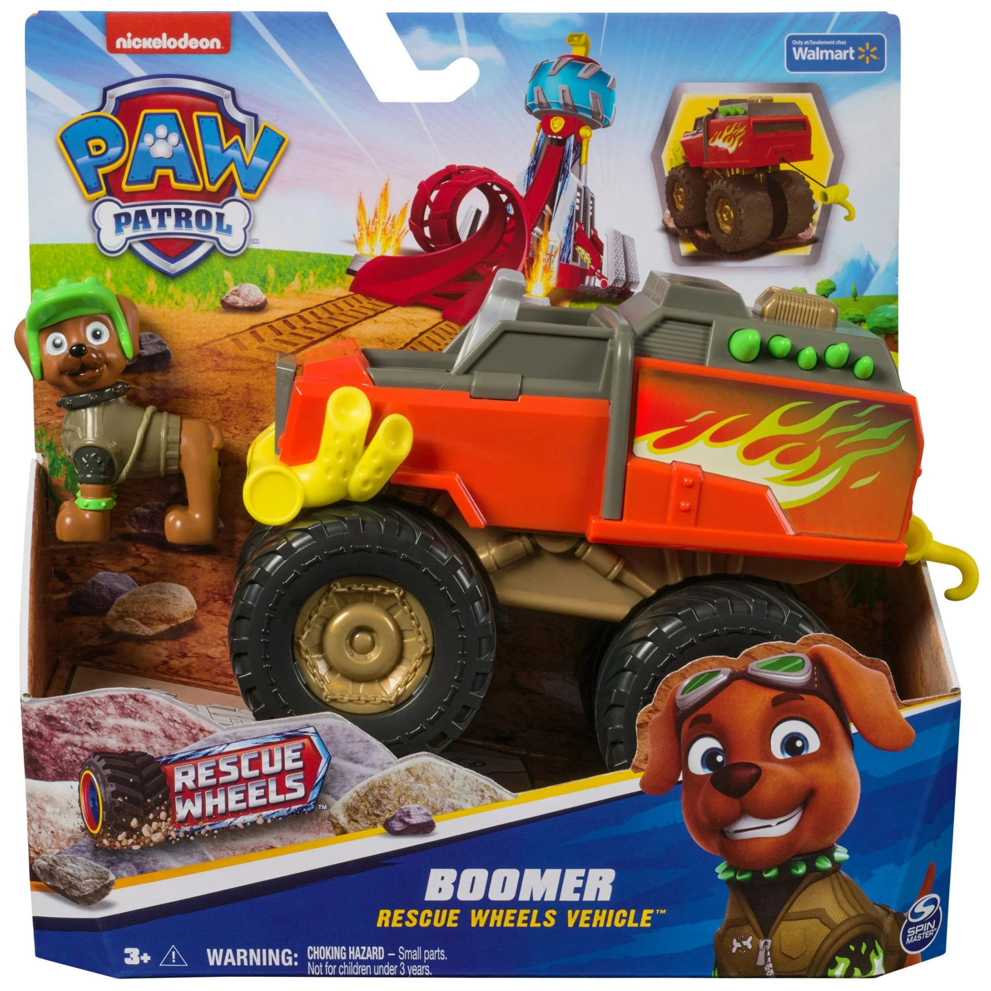 Paw Patrol Rescue Wheels Boomer's Truck with Action Figure