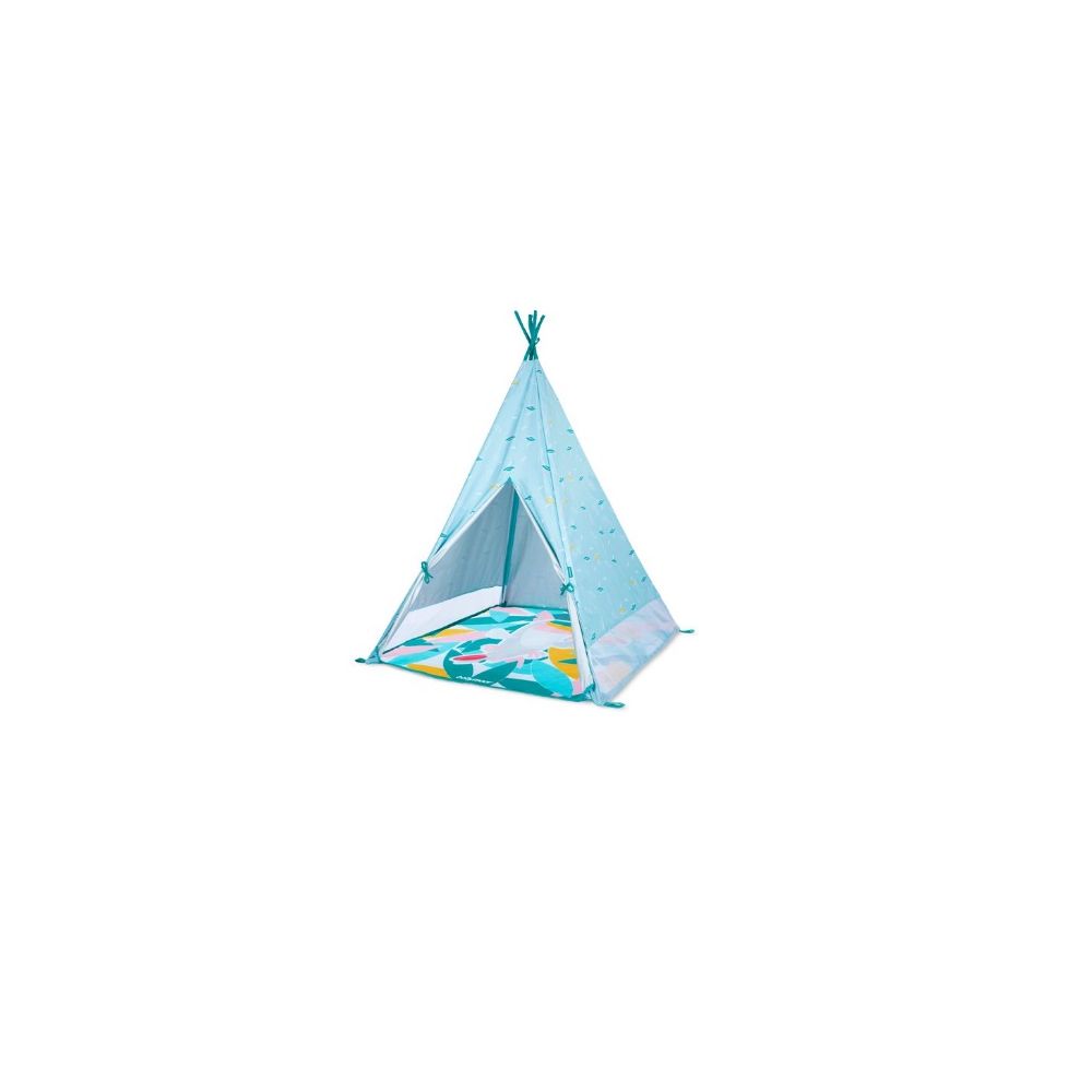 Babymoov A038213 Indoor & Outdoor Teepee Tent for Kids with Play Mat, Carrying Bag and Pegs