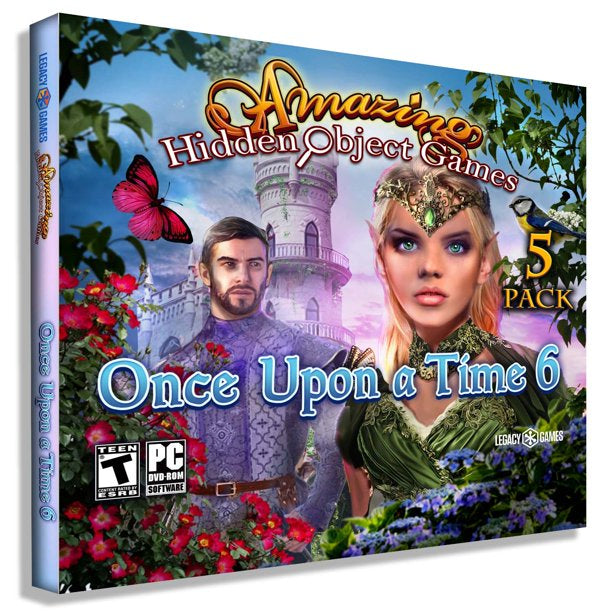 Legacy Games L-3139 Amazing Hidden Object Games: Once Upon A Time Vol. 6 - 5 Pack