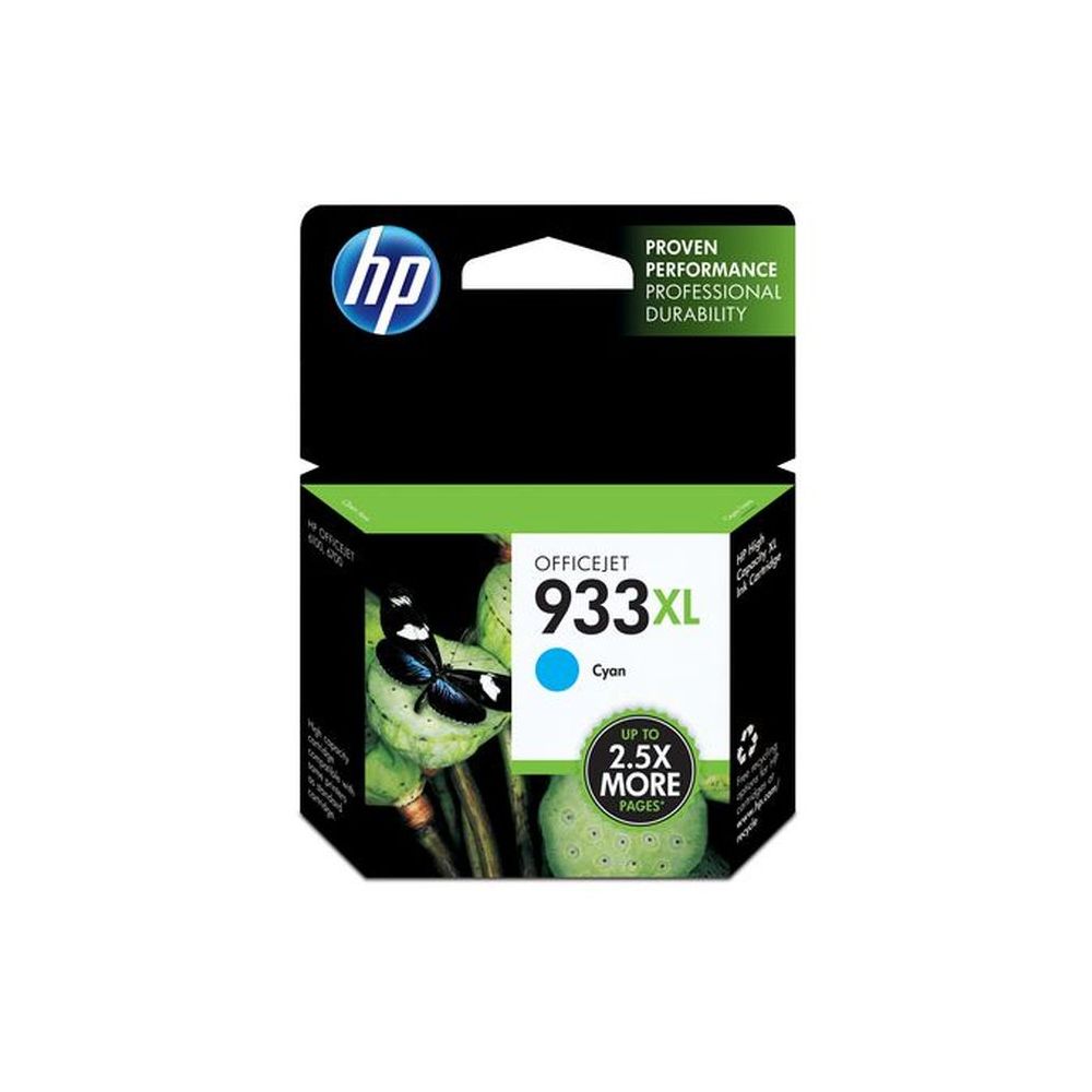 HP 933XL Ink Cartridge, Cyan (CN054AN)