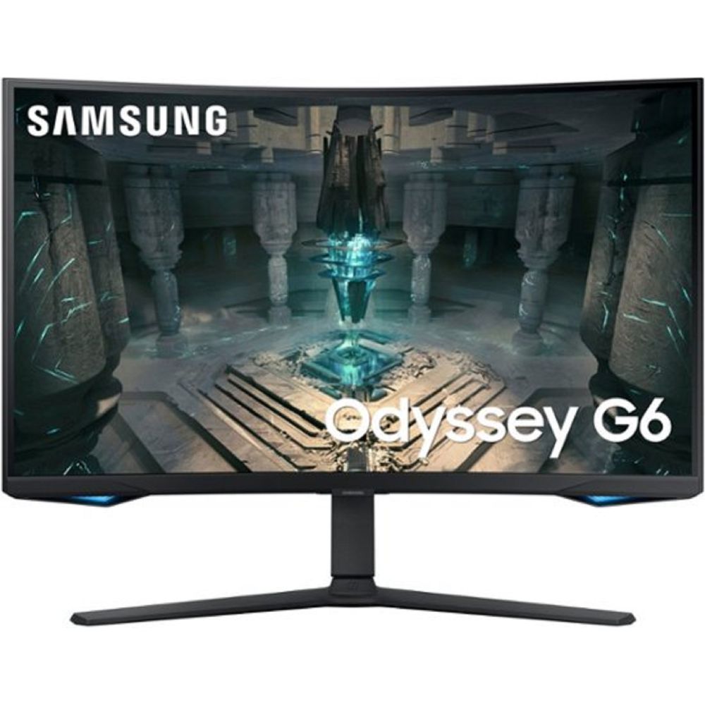 Samsung LS27BG652ENXGO Odyssey G6 27'' Curved QHD FreeSync Premium Pro Smart 240Hz 1ms Gaming Monitor, Black