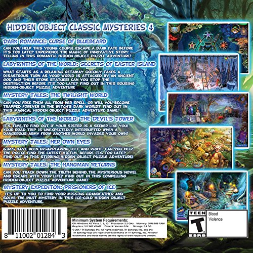 Trisynergy Hidden Object Classic Mysteries IV - 7 Great Games (PC)