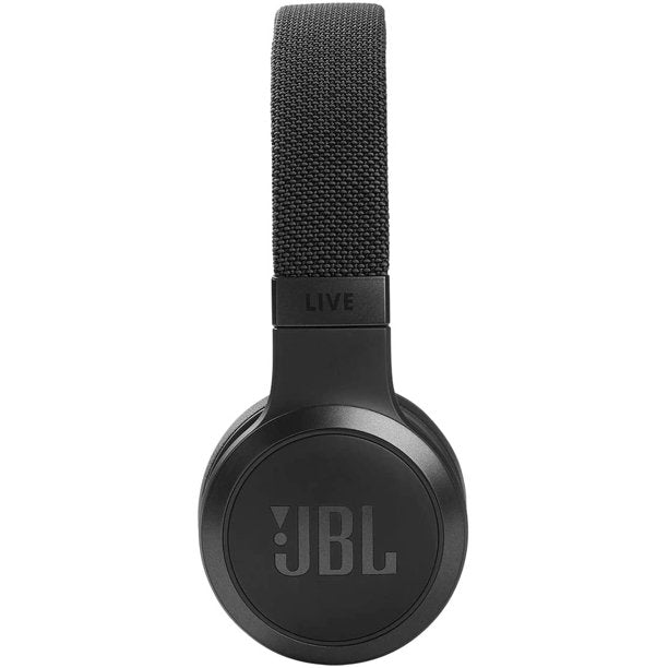 JBL LIVE460NCBLKAM Live 460NC Wireless On-Ear Noise-Cancelling Headphones, Black