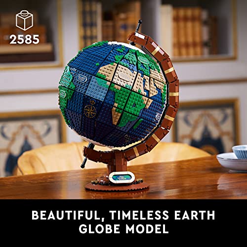 Lego 21332 Ideas The Globe Building Set Build-and-Display