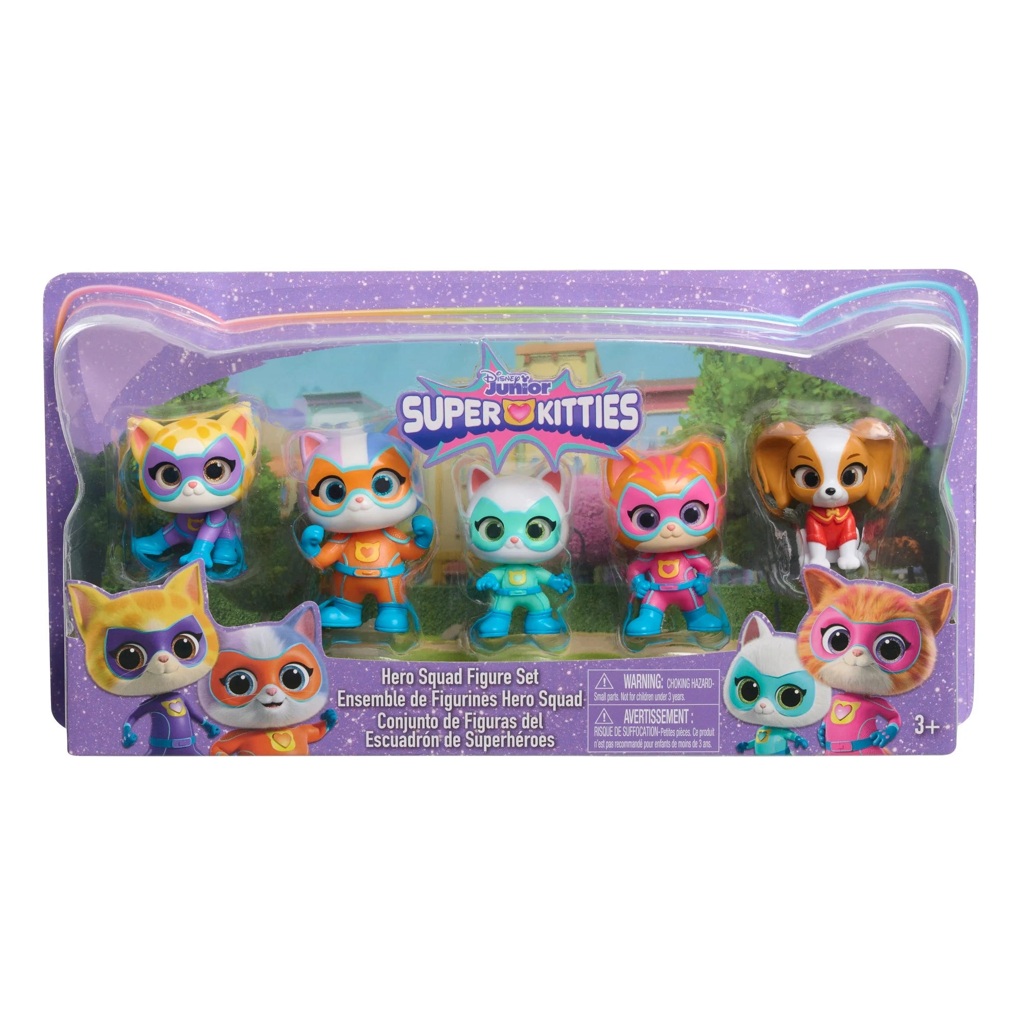 SuperKitties Hero Squad 5-Piece Figure Set