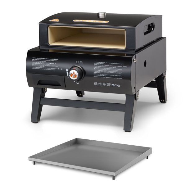 BakerStone B-AJLNX-O-000 Basics Series Portable Gas Pizza Oven & Griddle Combo