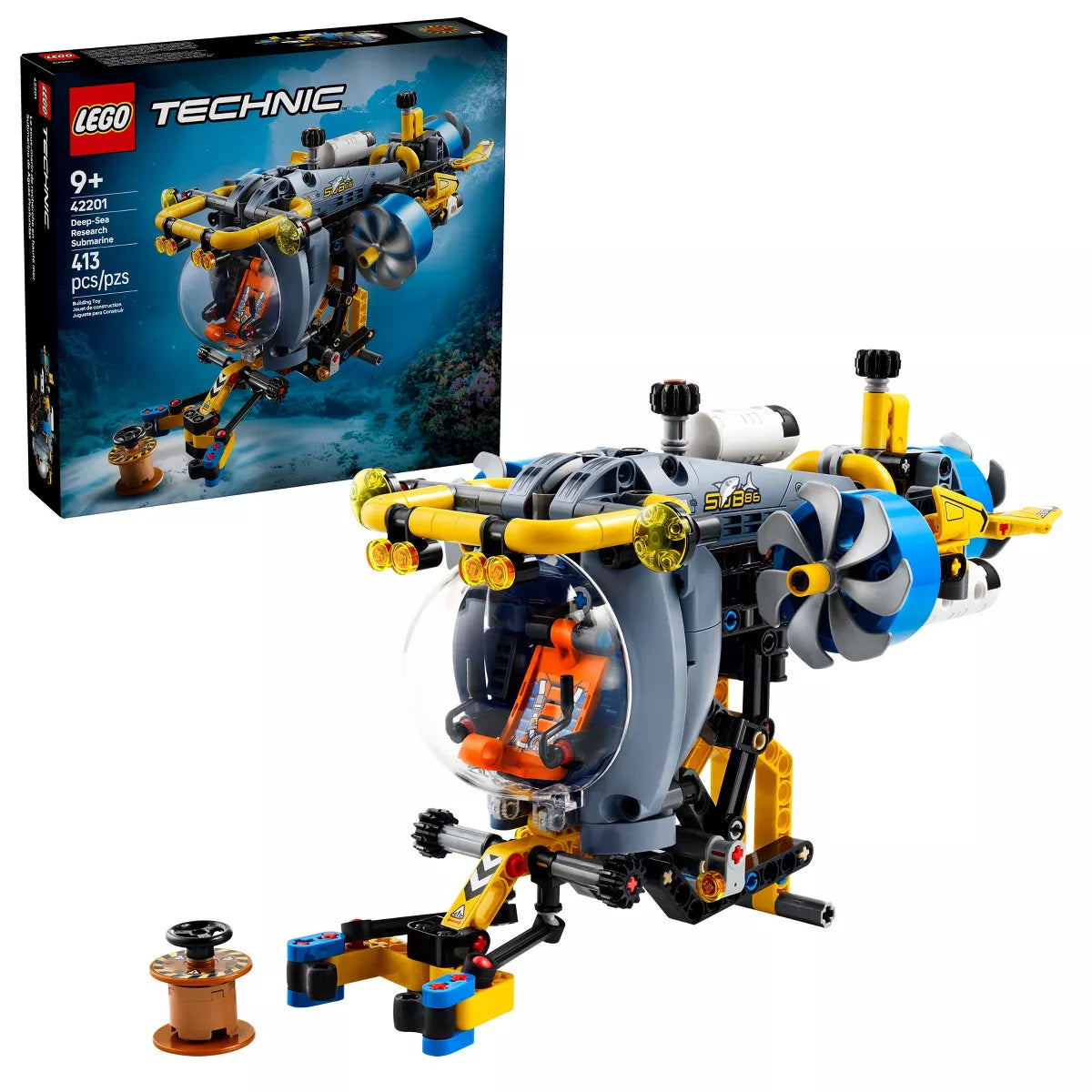 LEGO 6526809 Technic Deep-Sea Research Submarine Building Toy 42201