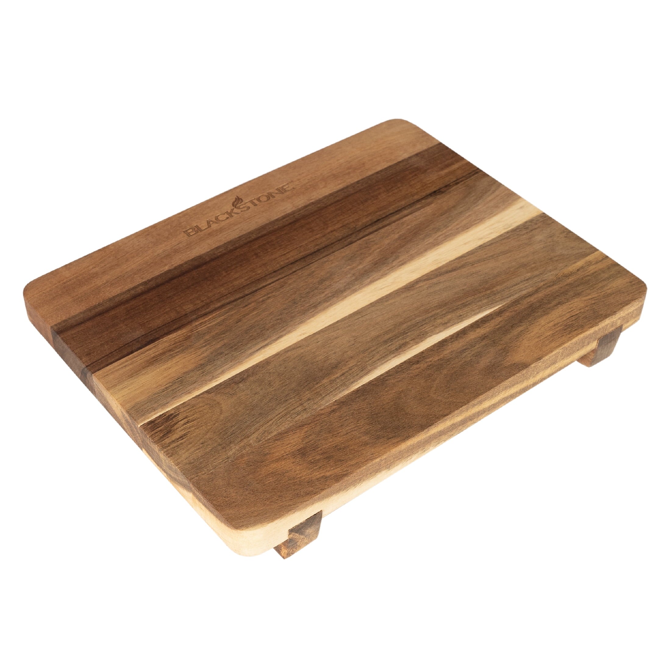 Blackstone 5590 Acacia Wood Griddle Top Cutting Board with Base Support, Brown, 14 L x 11 W x 2 H