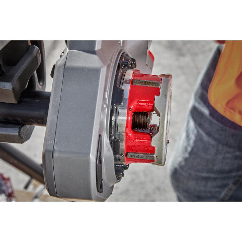 Milwaukee 48-36-1308 Compact 3/4 ALLOY NPT Portable Pipe Threading Forged Aluminum Die Head