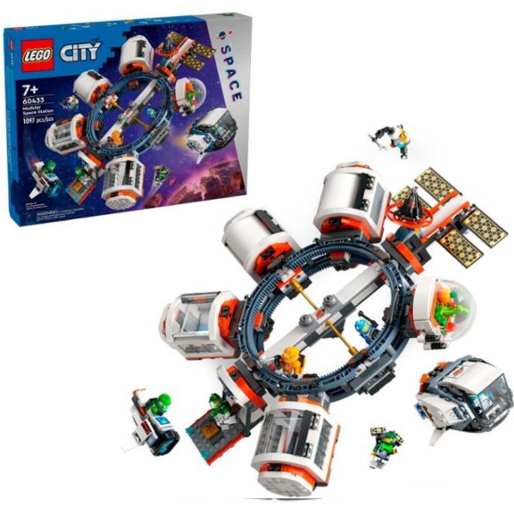 LEGO 60433 City Modular Space Station Stem Toy