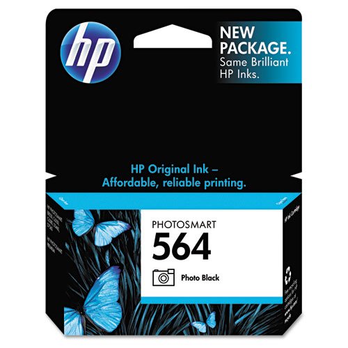 HP CB317WN#140 564 Photo Original Ink Cartridge - Black