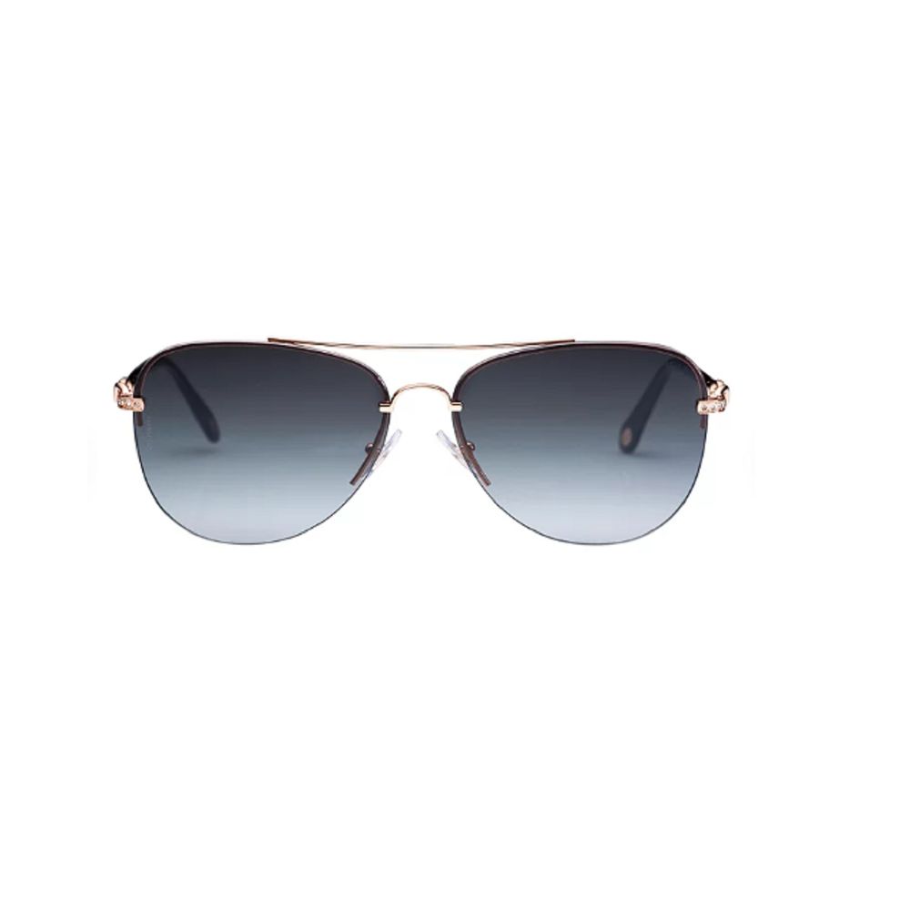 Tiffany TF3054B602164 Infinity Aviator Sunglasses, Rose Gold/Opal Red