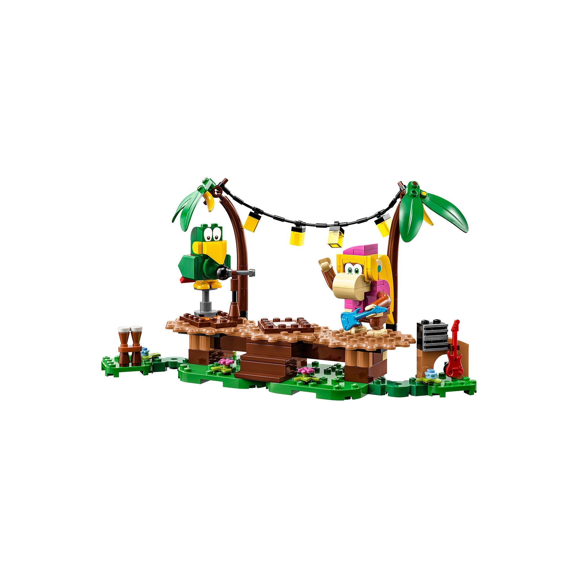 LEGO 71421 Super Mario Dixie Kong's Jungle Jam Expansion Set Building Toy