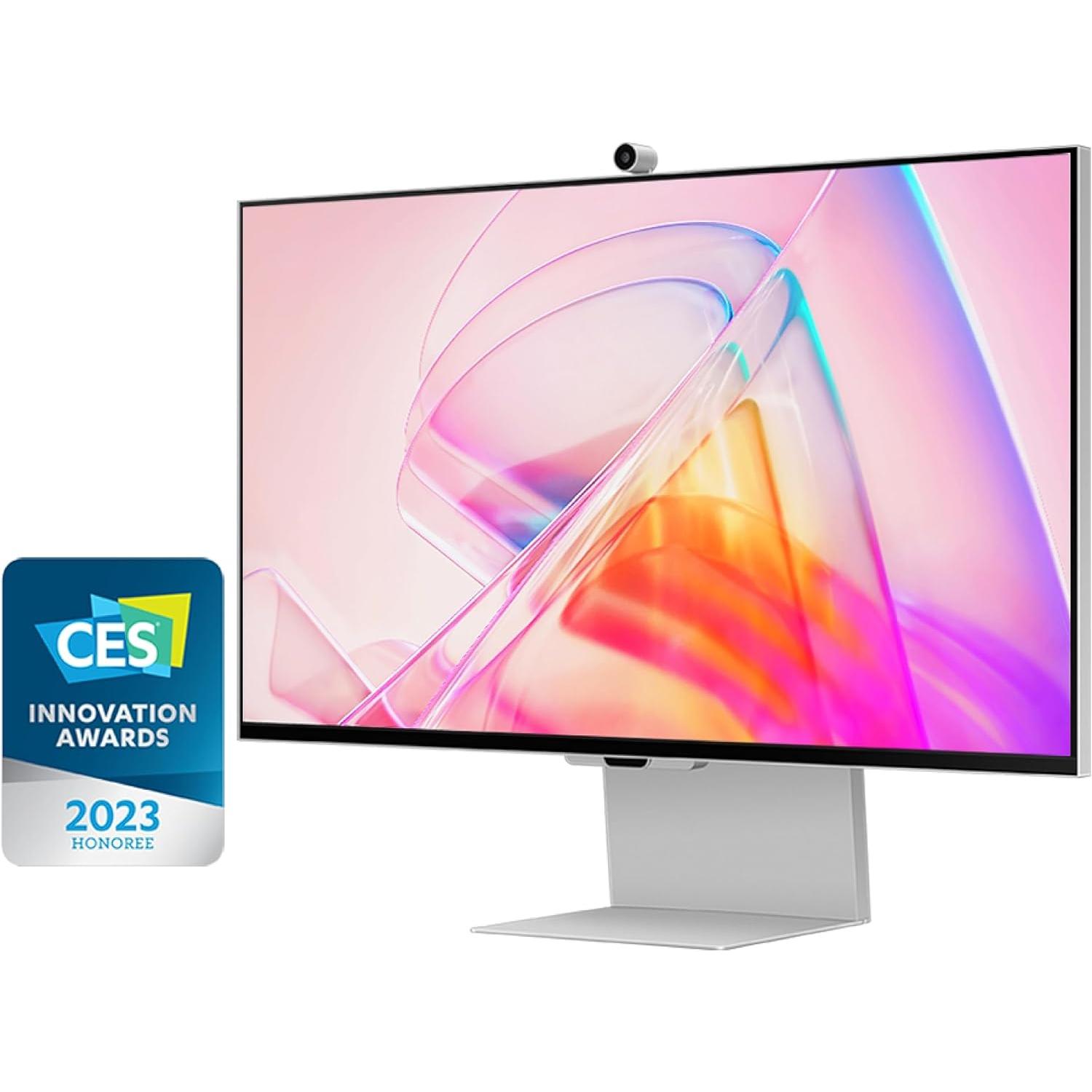 Samsung LS27C900PANXZA ViewFinity S9 Series 5K Computer Monitor Thunderbolt 4 DisplayPort Matte Display 4K Slimfit-Camera 27