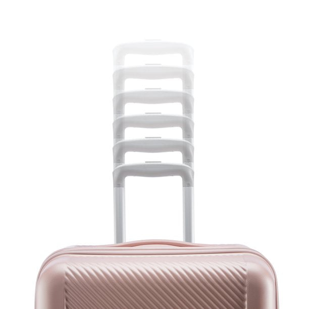 American Tourister 140732-E050 Ikon 24 Hardside Spinner Luggage, Pink