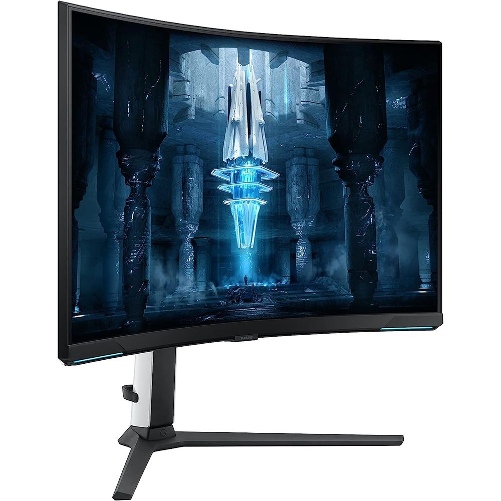 SAMSUNG LS32BG852NNXGO 32 Odyssey Neo G8 4K UHD 240Hz 1ms G-Sync 1000R Curved Gaming Monitor, Quantum HDR2000, AMD FreeSync Premium Pro, Matte Display, Ultrawide Game View, DisplayPort, HDMI, Black an